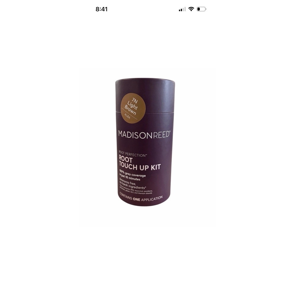 Madison Reed‎ Root Perfection,  Touch Up Kit Alba (7N) Light Brown 8 Pc Kit